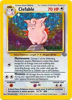 Clefable (Prerelease), WoTC Promo