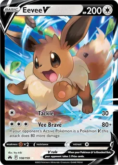 Eevee V, SWSH: Crown Zenith