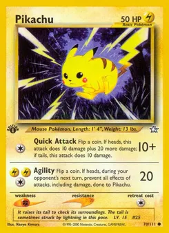 Pikachu, Neo Genesis